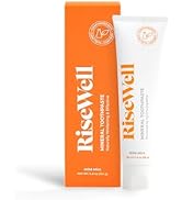 RiseWell Mineral Toothpaste - All Natural Toothpaste with Hydroxyapatite - Made in The USA, No Ad...