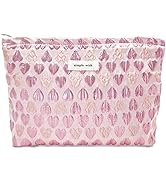 STARDW Cute Makeup Bag Aesthetic Cosmetic Bags for Women Girls, Travel Toiletry Bag Large Capacit...