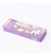 Ristpal Pop Up Multifunction Pencil Case, Cute Cartoon Pen Box Organizer Stationery with Password...