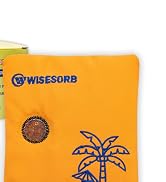 Wisesorb 500g 2pcs Rechargeable Desiccant Packs for Storage, Color Indicating Silica Gel Packets ...