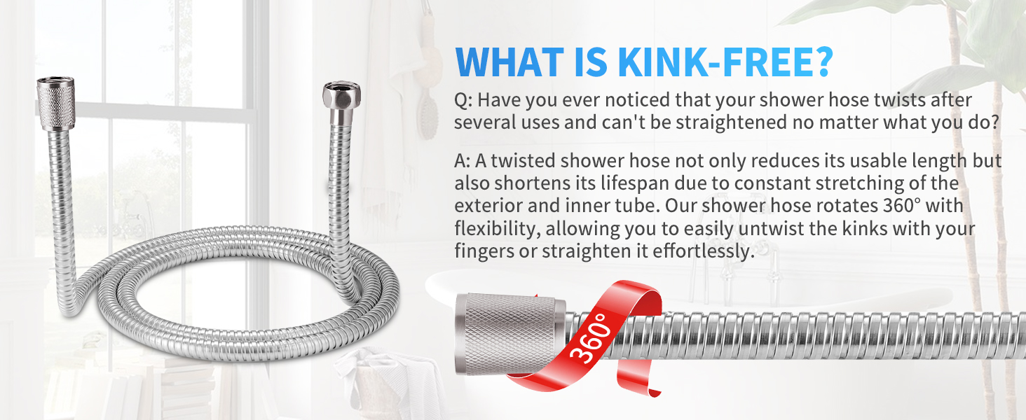 shower wand hose