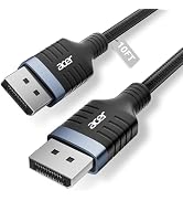 Acer 8K DisplayPort Cable 10FT, DP 1.4 Cable Supports 8K@60Hz 4K@240Hz 144Hz, 32.4Gbps High Speed...