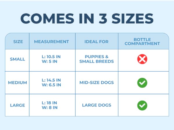 comes in 3 sizes