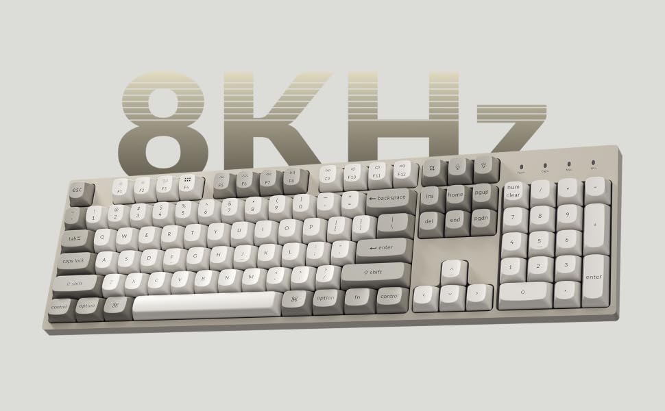 Keychron C2 Pro 8K QMK Wired Custom Mechanical Keyboard