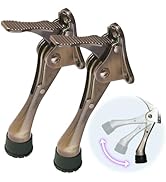 One Touch Kickdown Door Stopper, Door Holder, Heavy Duty Door Stops, Bottom of Door, Height-Adjus...