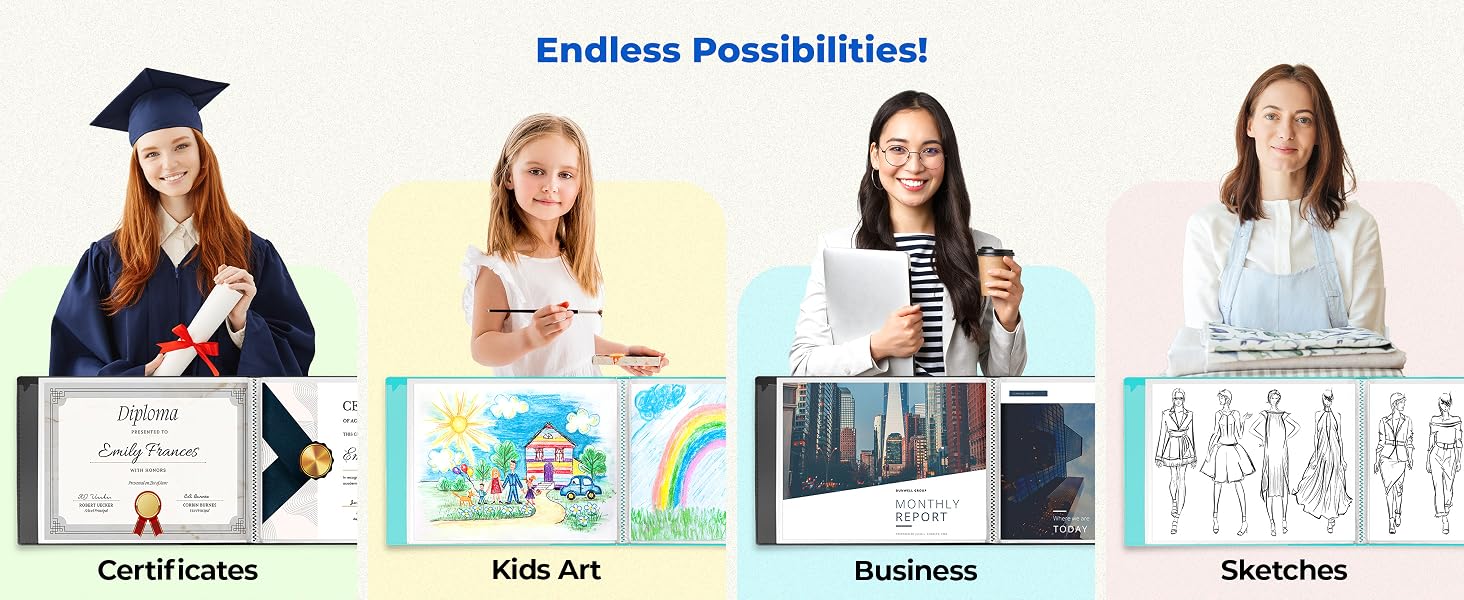 Dunwell Presentation Book 8.5x11 H - Endless Possibilities!