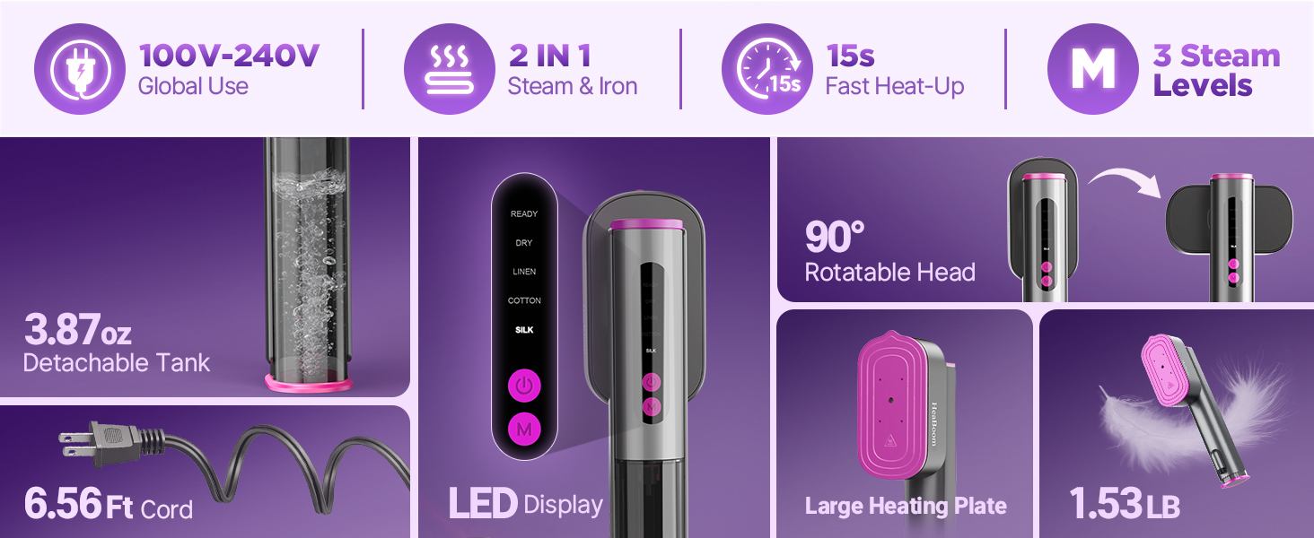 travel steamer for clothes
