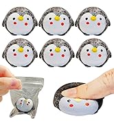6Pcs Penguin Taba Squishy Toys, Kawaii Squishies, Handmade Taba Squishy Penguin Mochi Toy Stress ...