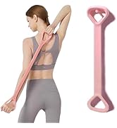 Figure 8 Resistance Band, Elastic Band, Stretch Bands, for Arm,Shoulder, Back,Leg Stretching, Upp...