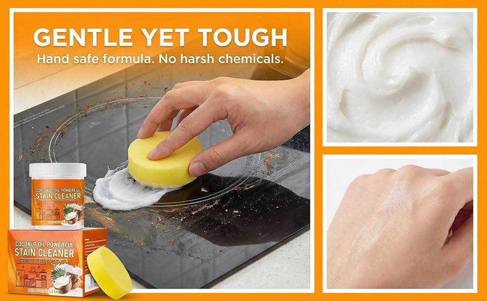 Coconut Oil Stain Cleaner