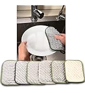 FELXIESS 2026 New Double Side Non Scratch Wire Dishcloths,Multipurpose Wire Dishwashing Rags for ...