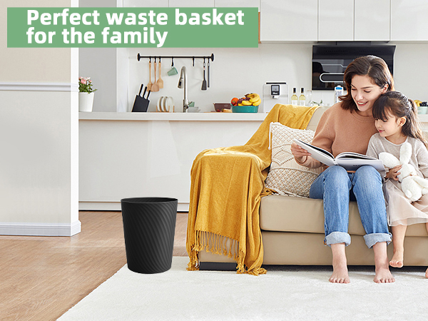 trash cans livingroom
