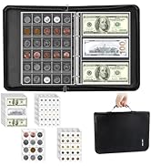 Coin Collection Book Holder Organizer - 410 Pockets Coins Collection Album Book for Collectors 36...