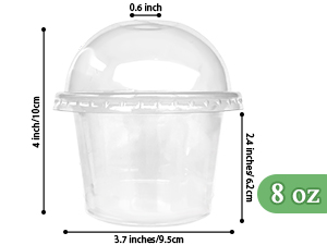 8 cups disposable