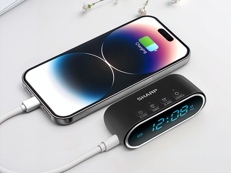 TRAVEL ESSENTIAL: ALARM CLOCK, TIMER & POWER BANK