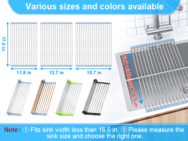 over sink dish rack