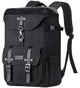 MOSISO Camera Backpack, DSLR/SLR/Mirrorless Photography Vintage Camera Bag Case with Tripod Holde...