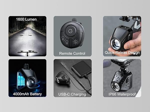 cycling lights for road bike