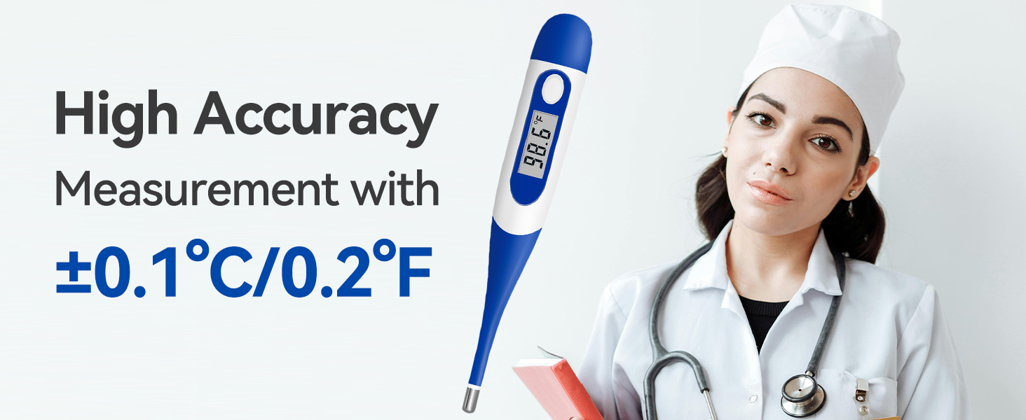 Rectal Thermometer with Soft Tips