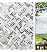 Finnez Window Film Privacy Film 3D No Glue Glass Sticker Rhombus Pattern for Glass Door Bathroom ...