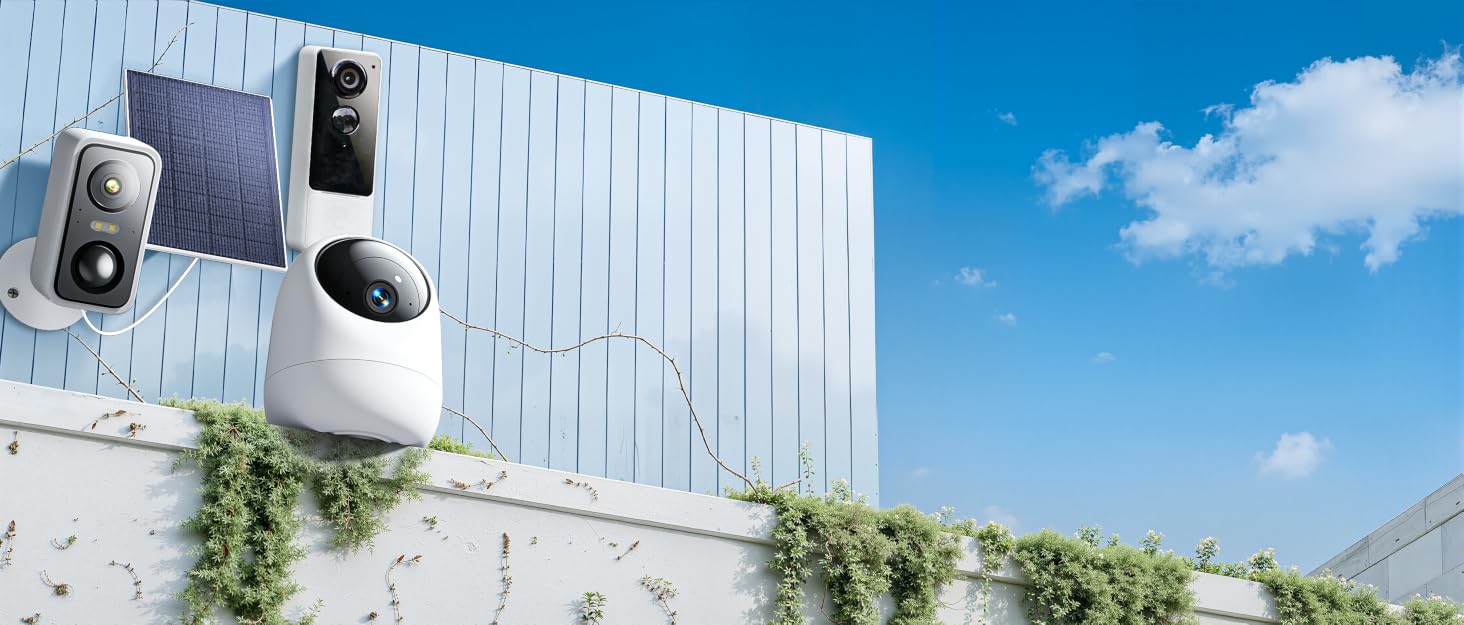 indoor camera outdoor doorbell camera