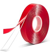 TZWXHDM 10mm x 10m Double Sided Adhesive Tape, LCD Repair Tape Phone Repair Tape for Home Office ...