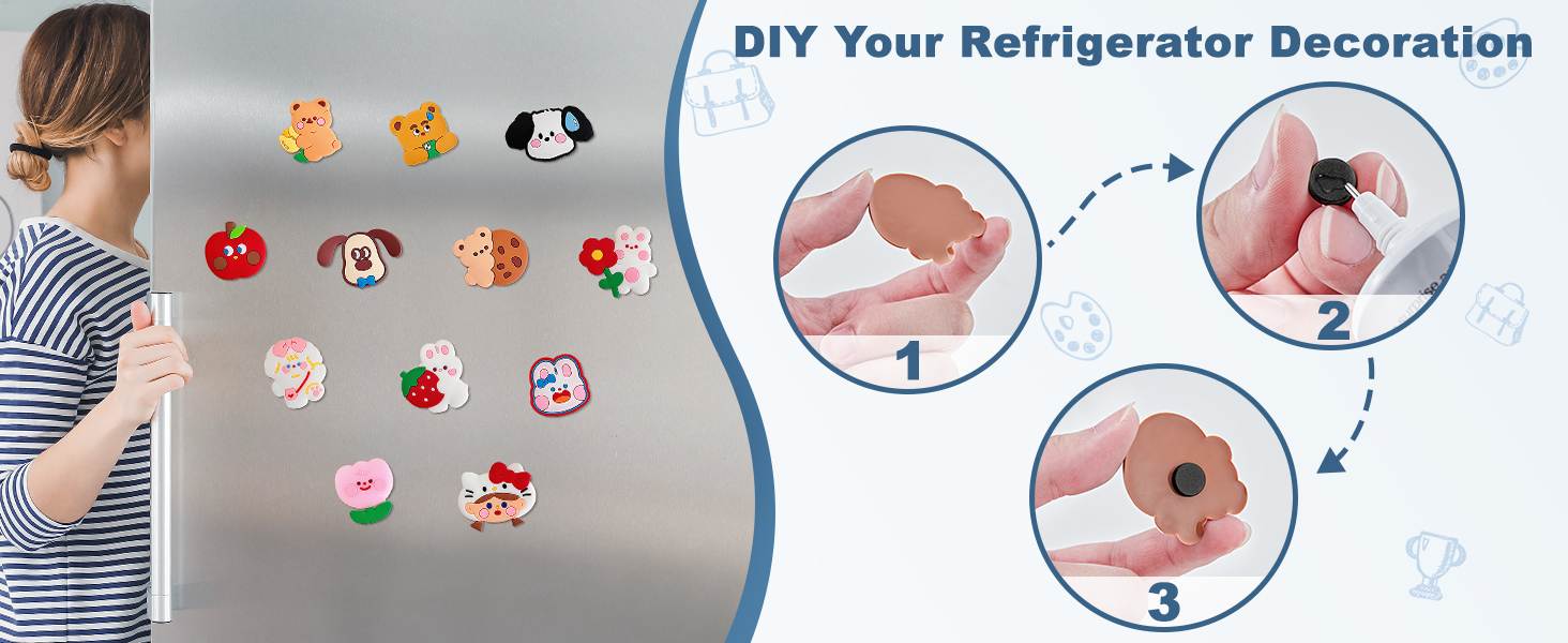DIY your refrigerator decoration