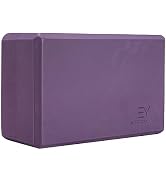 Everyday Yoga Block Soft Non-Slip Foam Surface for Stability, Balance, and Deepen Stretches - Ide...