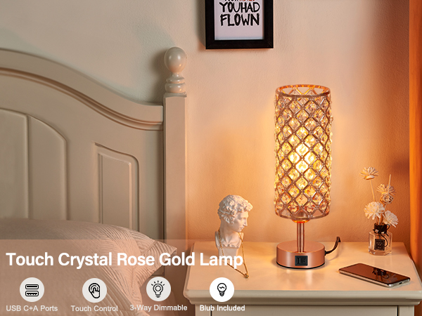 crystal lamp