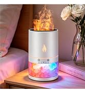 ZWH 5-in-1 Himalayan Salt Lamp & Ultrasonic Essential Oil Diffuser, 1H/3H/6H Timer, Auto Shut-Off...