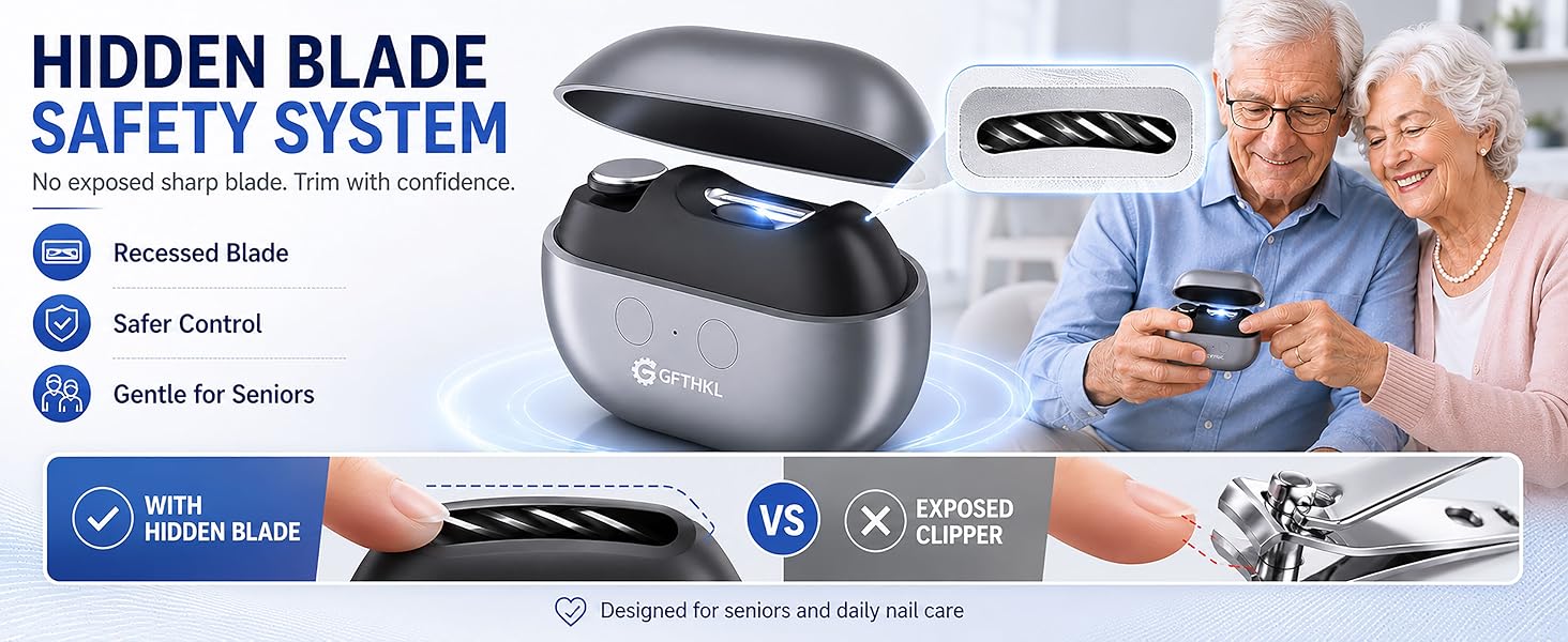 Electric Nail Clippers for Seniors