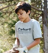 Carhartt Boys Linear Logo T-Shirt