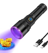 black light 365nm rechargeable unfiltered
