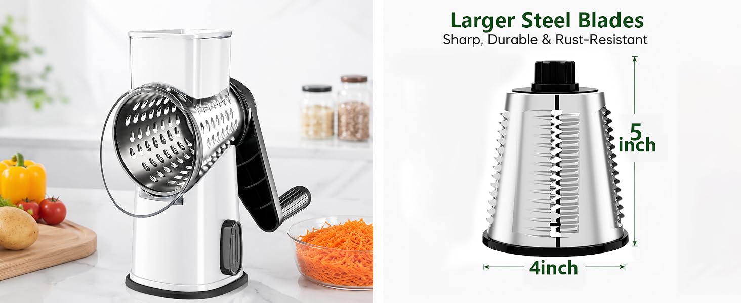 cheese grater white