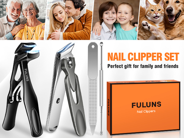 Slanted Ingrown Nail Clippers for Thick Nails for Seniors Angled Head Large Toe Nail Clippers
