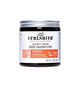 Curlsmith Double Cream Deep Quencher - Deep Conditioning Mask for Curls, Hydrating and Detangling...