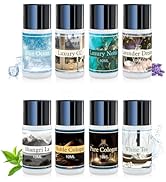 TIQTGD Smart Car Air Freshener, Car Air Freshener Refill, Aromatizante Para Carro Refill, 8pcs Es...