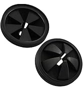 2PCS Garbage Disposal Splash Guard Collar Sink Baffle, Food Waste Disposer Parts Accessories, 3-3...