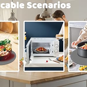 safe grabs silicone mats for microwave