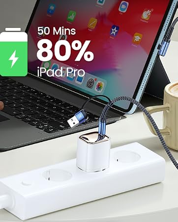 2-in-1 USB C/A Cable