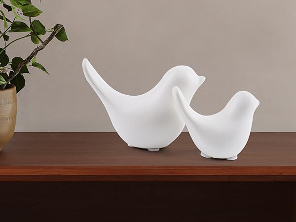 Small Birds Statues Home Decor