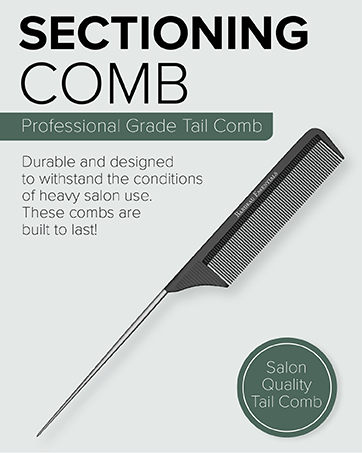 tail comb sectioning comb