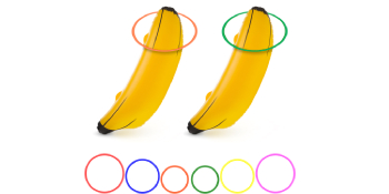 Inflatable Banana Ring Toss Game for Bachelorette Party