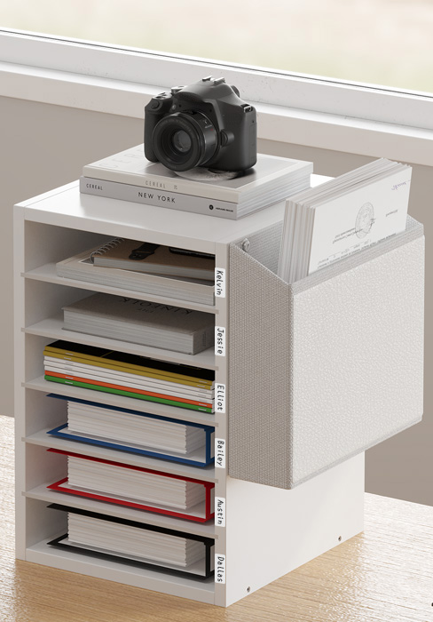 6 tier paper organizer