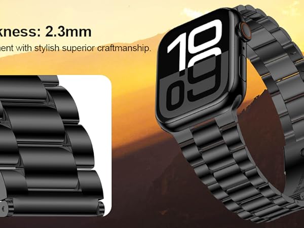 apple watch band black