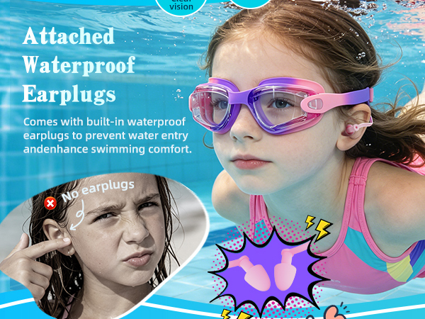 Swimming Glasses for Girls