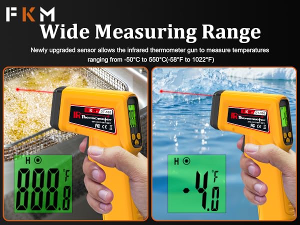 laser cooking thermometer gun