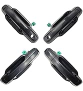 VEELECP 4PCS Exterior Door Handles Compatible for 2003-2009 Kia Sorento Set of 4 x Outside Front ...