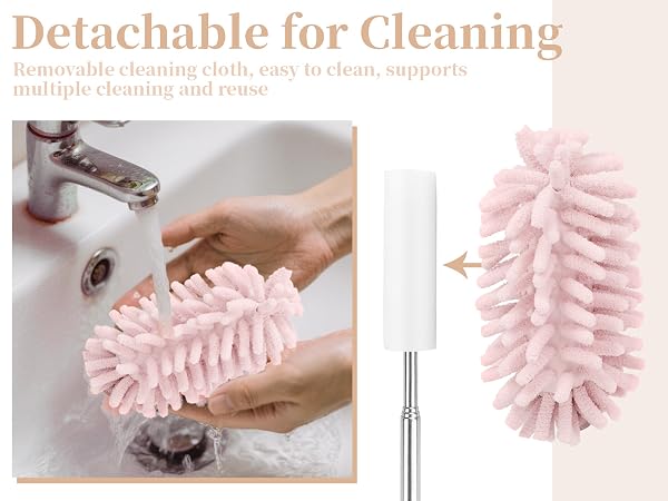 Pink Microfiber Car Duster