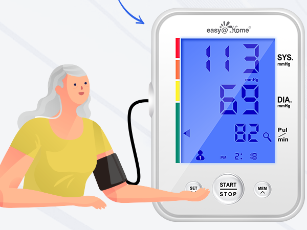 Blood Pressure Monitor for Home Use